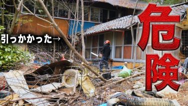 【古民家再生】放置しすぎた庭木の伐採で大失敗しました…